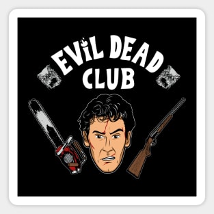 Cool 80's Horror TV Series Hell Club Parody Magnet